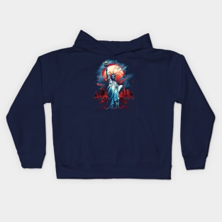 Glorious Statue of Liberty Kids Hoodie